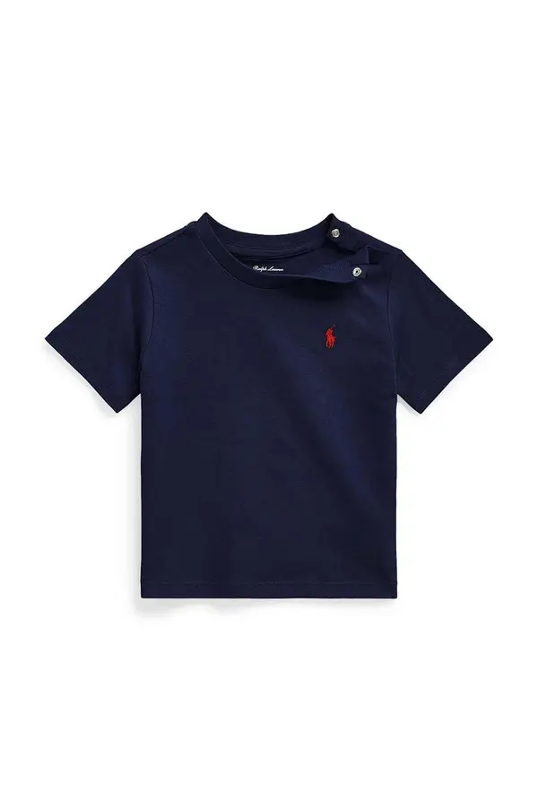 Polo Ralph Lauren Pamučna majica kratkih rukava za bebe Polo Ralph Lauren