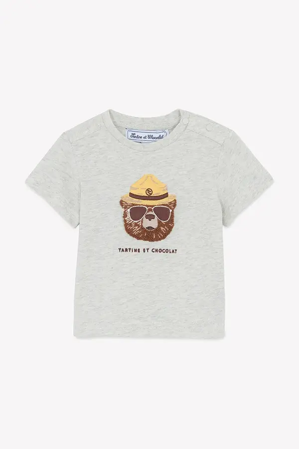 TARTINE ET CHOCOLAT Pamučna majica kratkih rukava za bebe Tartine et Chocolat