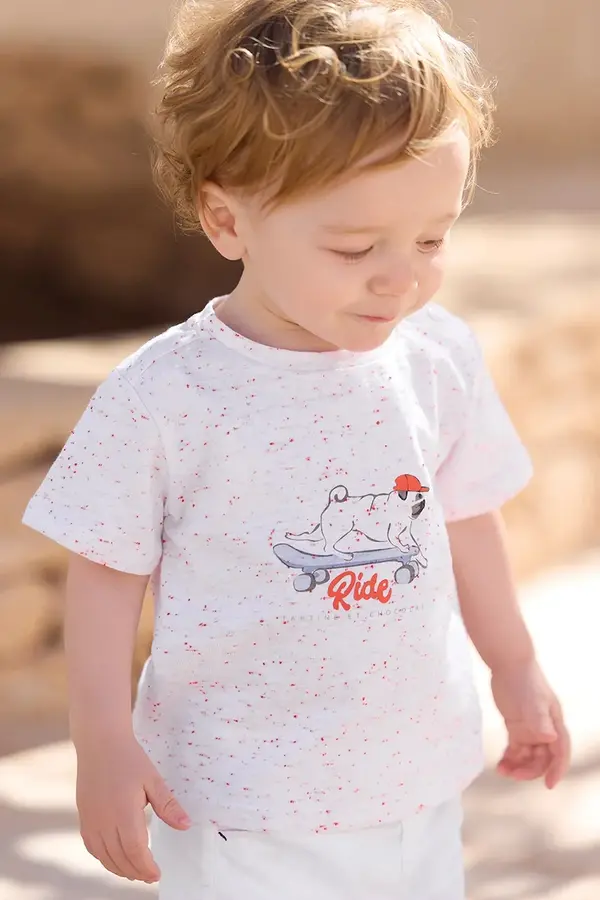 TARTINE ET CHOCOLAT Pamučna majica kratkih rukava za bebe Tartine et Chocolat