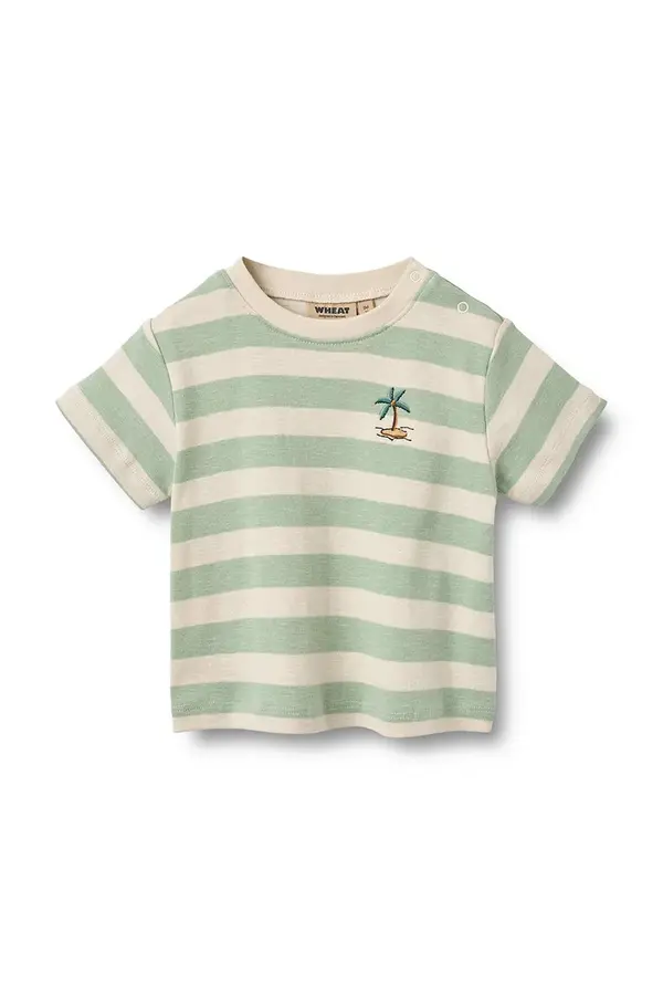 Wheat Pamučna majica kratkih rukava za bebe Wheat