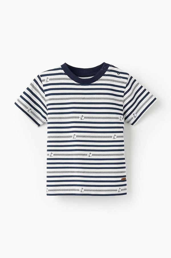 Zippy Pamučna majica kratkih rukava za bebe zippy s uzorkom