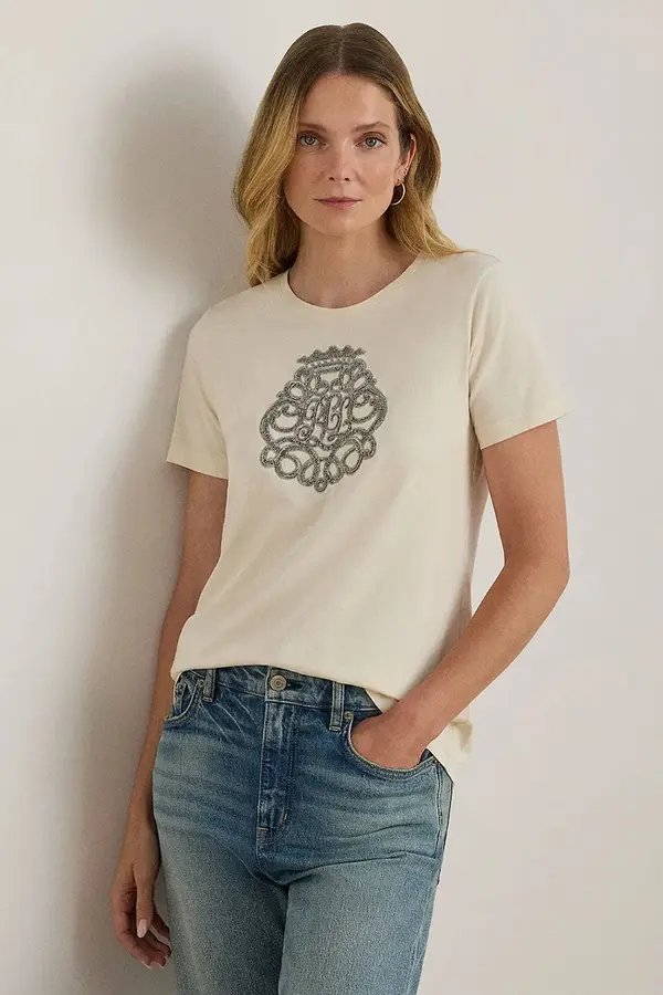 Lauren Ralph Lauren Pamučna majica Lauren Ralph Lauren