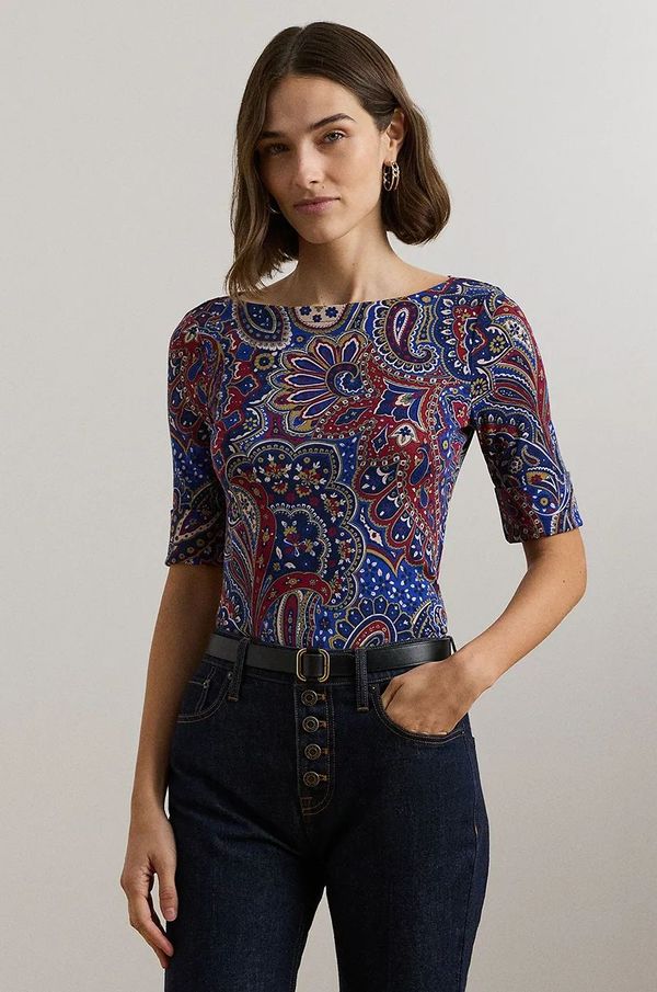 Lauren Ralph Lauren Pamučna majica Lauren Ralph Lauren za žene, 200957613