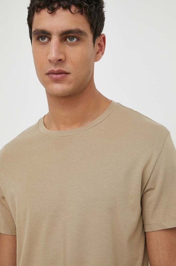 Levi's Pamučna majica Levi's 2-pack za muškarce, boja: siva, bez uzorka