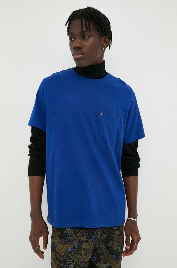 Levi's Pamučna majica Levi's bez uzorka