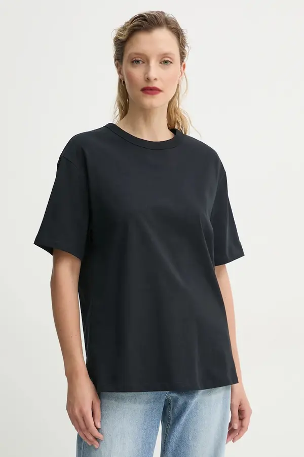 Levi's Pamučna majica Levi's TABOR TEE za žene, boja: crna, 001HI