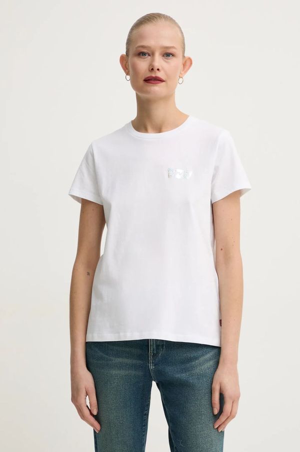 Levi's Pamučna majica Levi's za žene, boja: bijela, 17369-2806