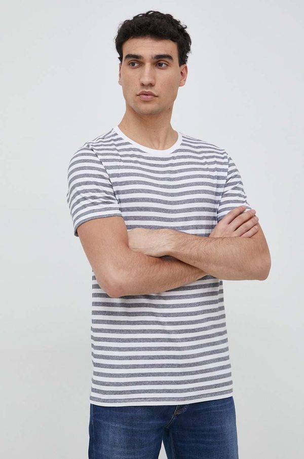 Lindbergh Pamučna majica Lindbergh boja: bijela, s uzorkom