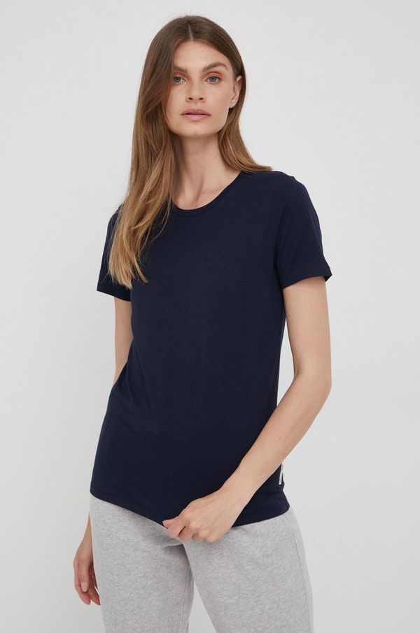 Marc O'Polo Pamučna majica Marc O'Polo boja: tamno plava