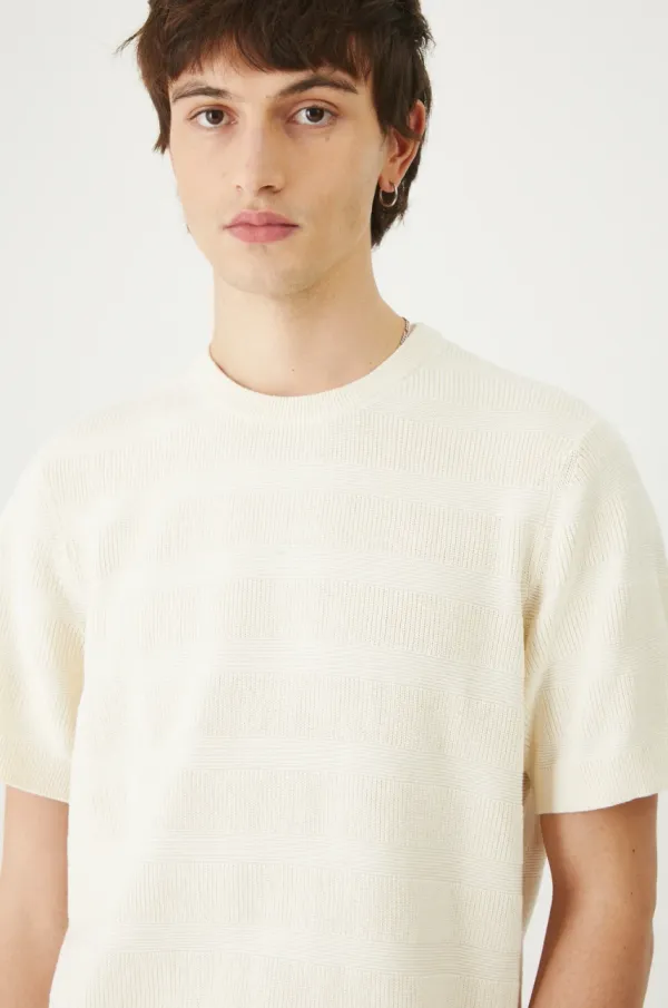 Medicine Pamučna majica Medicine za muškarce, boja: bež, bez uzorka