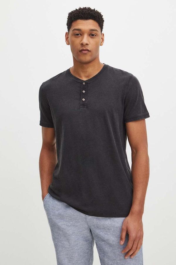 Medicine Pamučna majica Medicine za muškarce, boja: siva, bez uzorka