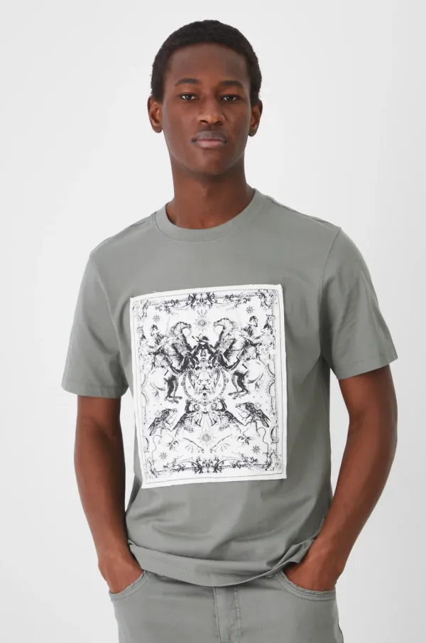 Medicine Pamučna majica Medicine za muškarce, boja: zelena, s tiskom