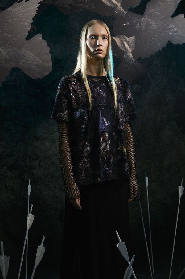 Medicine Pamučna majica Medicine za žene, boja: crna