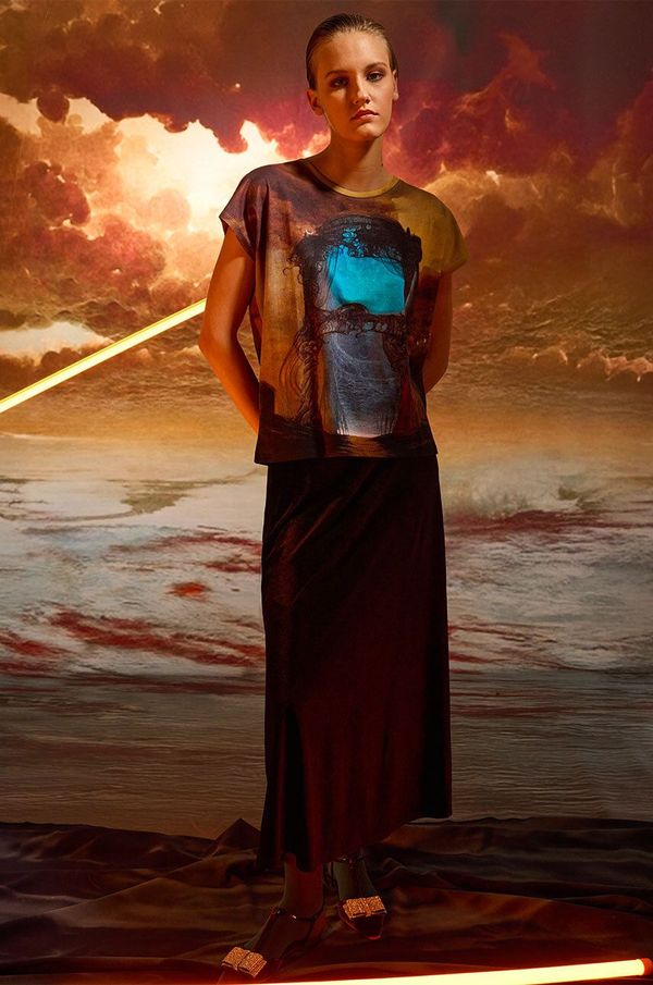 Medicine Pamučna majica Medicine za žene, boja: crna