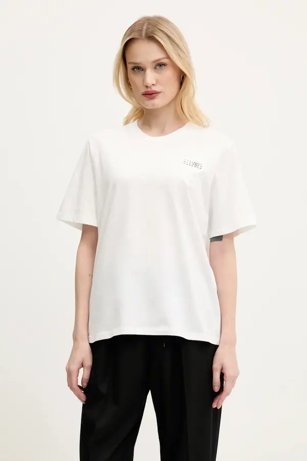 MM6 Maison Margiela Pamučna majica MM6 Maison Margiela