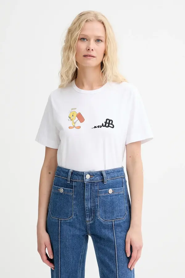 MUNTHE Pamučna majica MUNTHE LACIN