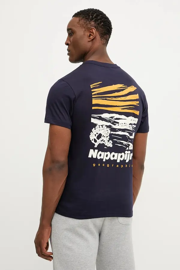 Napapijri Pamučna majica Napapijri S-Vignoni