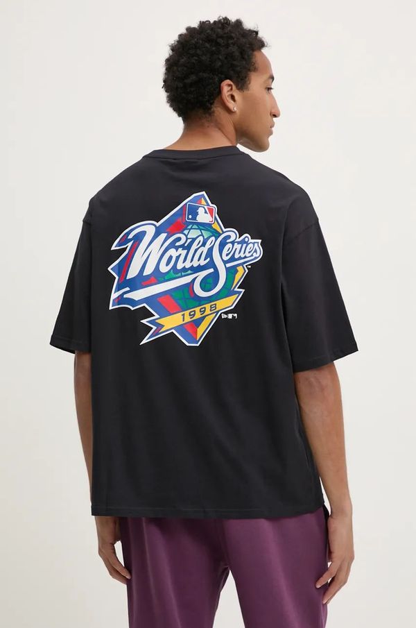 New Era Pamučna majica New Era NEW YORK YANKEES za muškarce, boja: tamno plava, s tiskom, 60564764