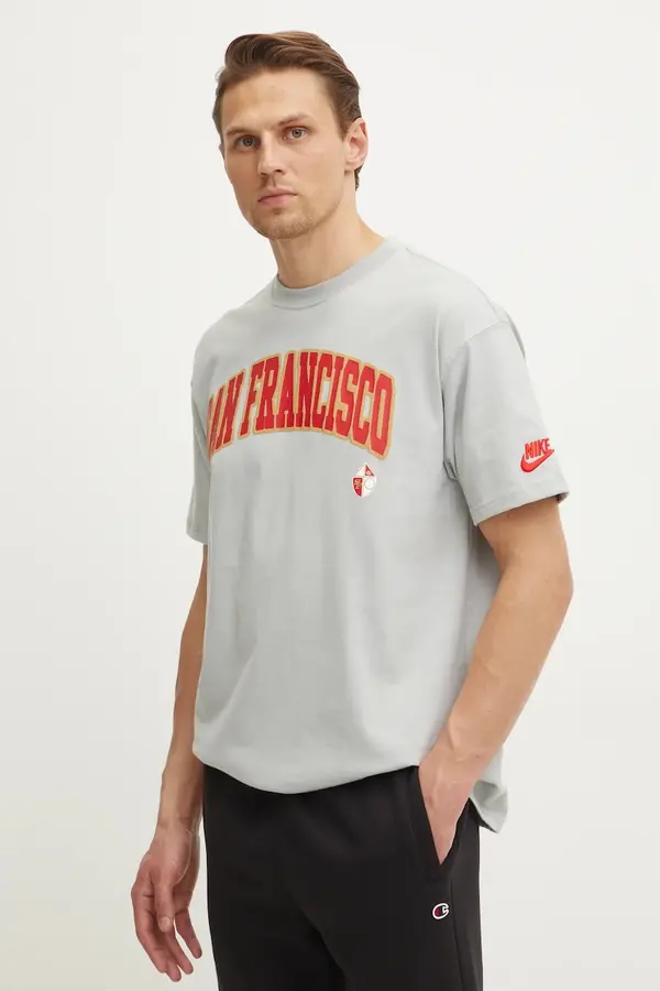 Nike Pamučna majica Nike San Francisco 49ers
