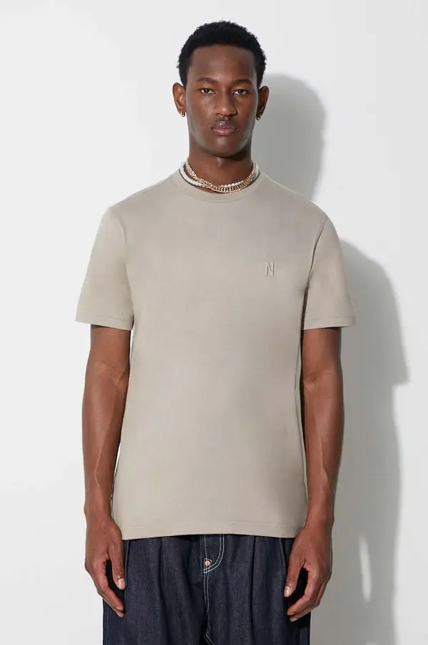 Norse Projects Pamučna majica Norse Projects Johannes Organic