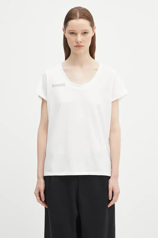 PANGAIA Pamučna majica Pangaia Lightweight Scoop Neck T-Shirt