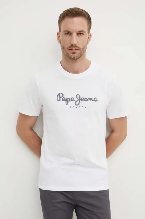 Pepe Jeans Pamučna majica Pepe Jeans ABEL