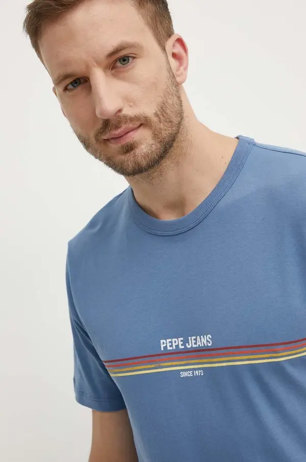 Pepe Jeans Pamučna majica Pepe Jeans ADUR