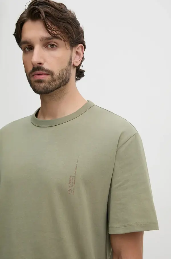 Pepe Jeans Pamučna majica Pepe Jeans ASTONE