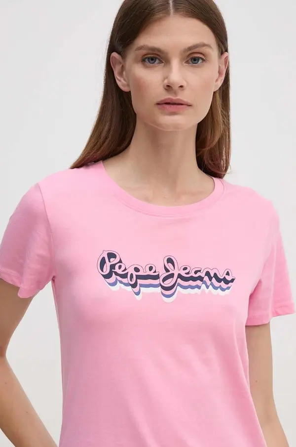 Pepe Jeans Pamučna majica Pepe Jeans ENARA