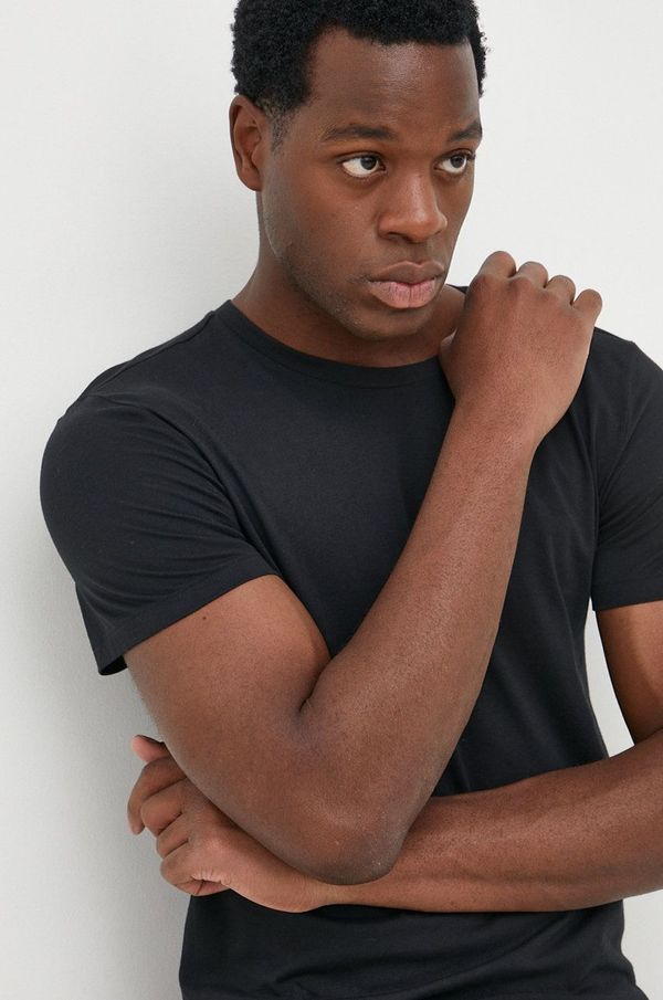 Polo Ralph Lauren Pamučna majica Polo Ralph Lauren 3 - Pack boja: crna, jednobojni model