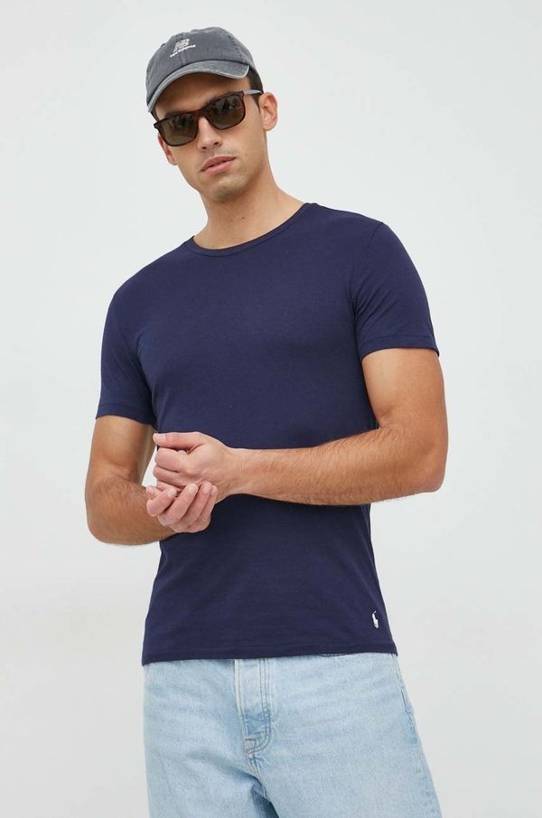 Ralph Lauren Pamučna majica Polo Ralph Lauren 3-pack boja: tamno plava, jednobojni model