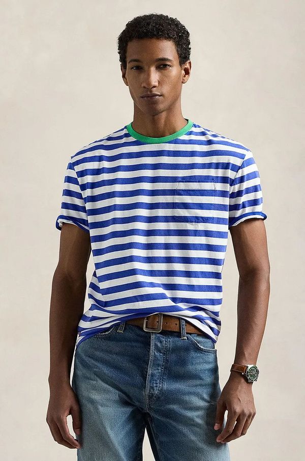 Polo Ralph Lauren Pamučna majica Polo Ralph Lauren za muškarce, s uzorkom, 710958202
