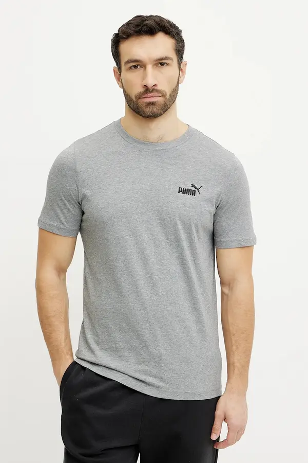 Puma Pamučna majica Puma Essential Logo