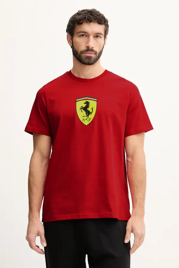 Puma Pamučna majica Puma Ferrari