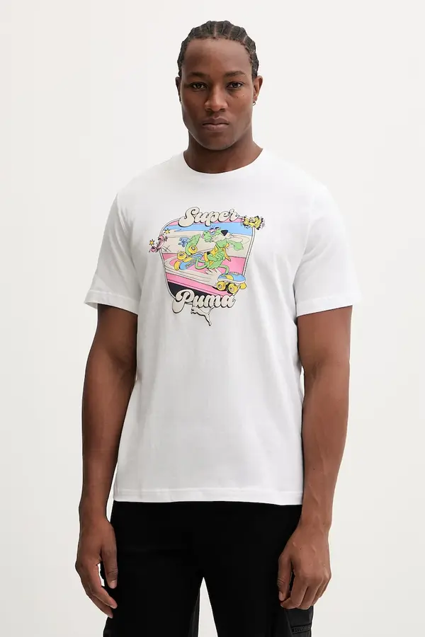 Puma Pamučna majica Puma GRAPHIC
