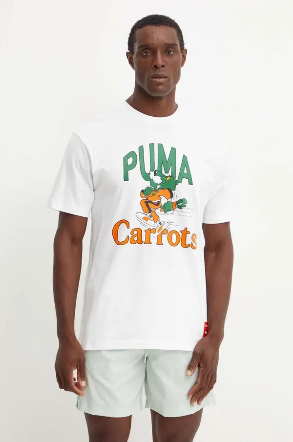 Puma Pamučna majica Puma PUMA X CARROTS Graphic Tee