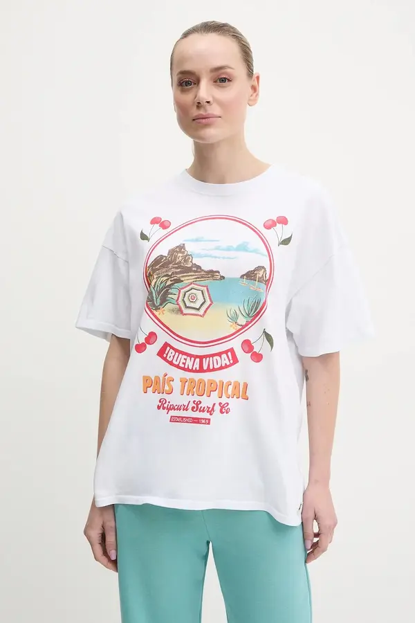 Rip Curl Pamučna majica Rip Curl COVE HERITAGE