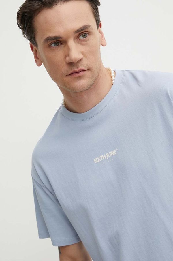 Sixth June Pamučna majica Sixth June za muškarce, s tiskom