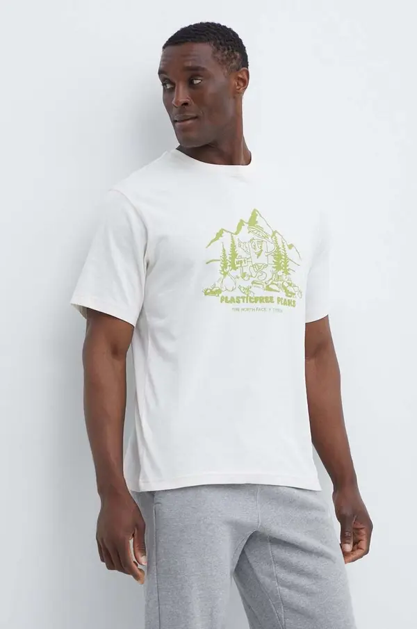 The North Face Pamučna majica The North Face Patron Plasticfree Peaks
