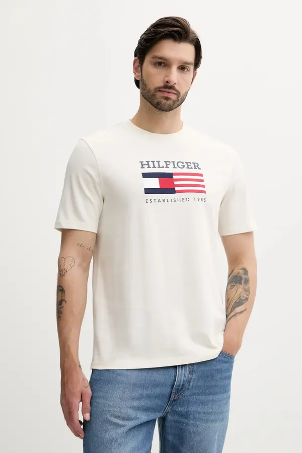 Tommy Hilfiger Pamučna majica Tommy Hilfiger
