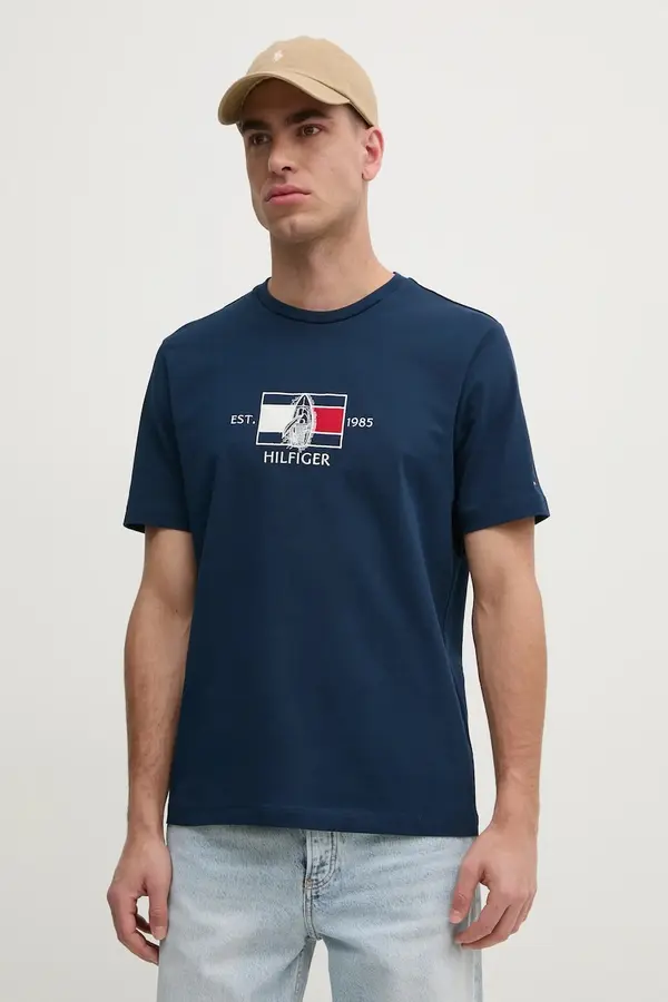 Tommy Hilfiger Pamučna majica Tommy Hilfiger