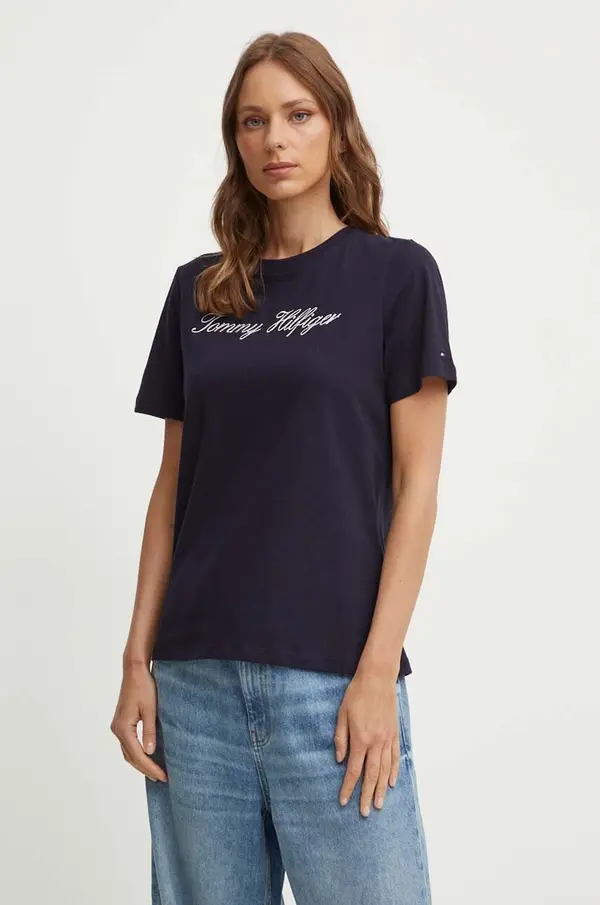 Tommy Hilfiger Pamučna majica Tommy Hilfiger
