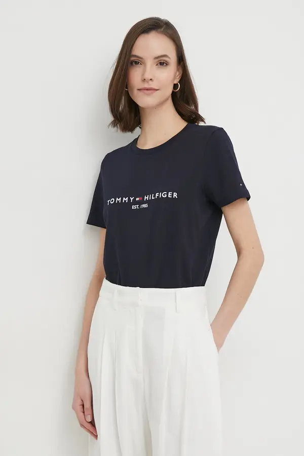 Tommy Hilfiger Pamučna majica Tommy Hilfiger
