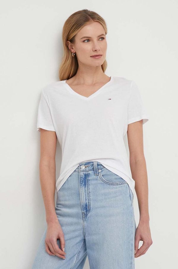 Tommy Jeans Pamučna majica Tommy Jeans 2-pack za žene, DW0DW11458