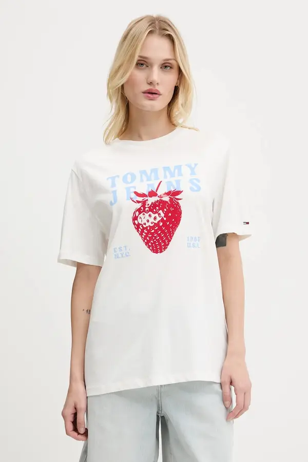 Tommy Jeans Pamučna majica Tommy Jeans