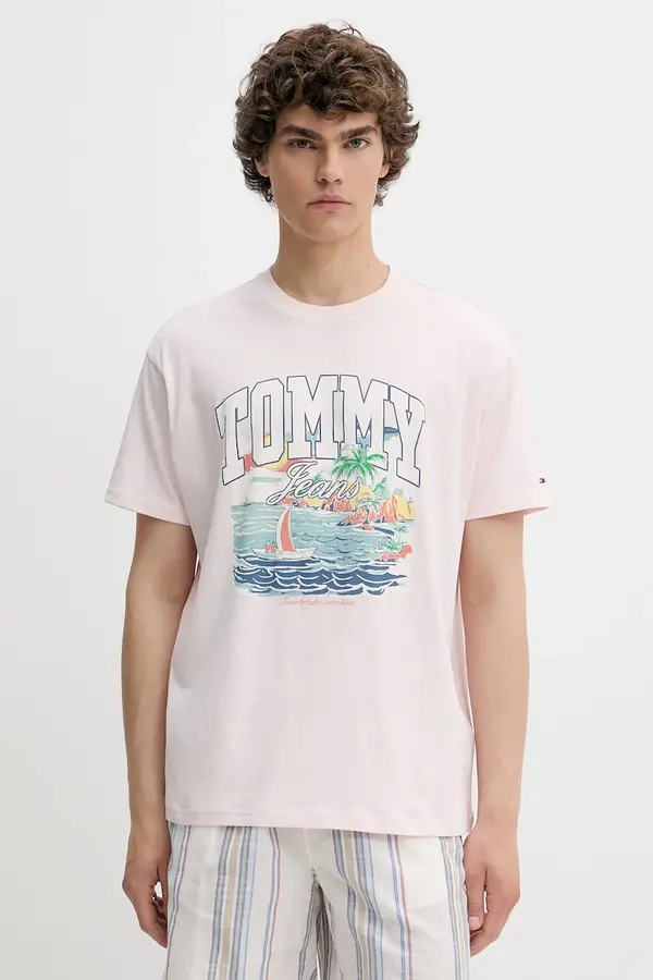 Tommy Jeans Pamučna majica Tommy Jeans
