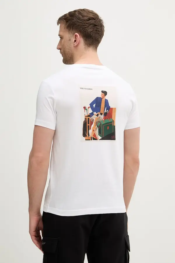 Trussardi Pamučna majica Trussardi