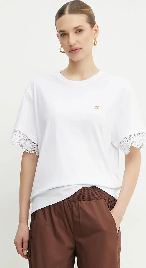 Twinset Pamučna majica Twinset