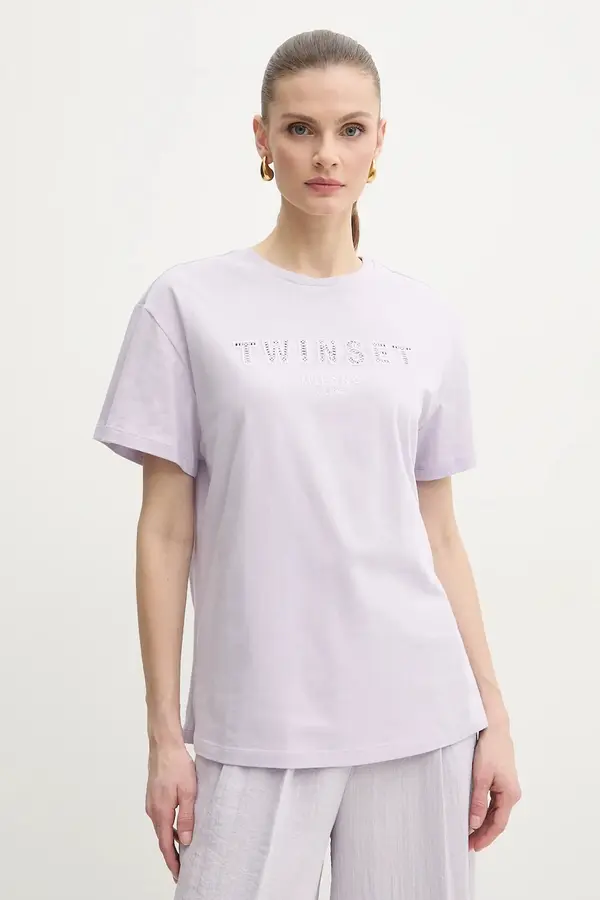 Twinset Pamučna majica Twinset
