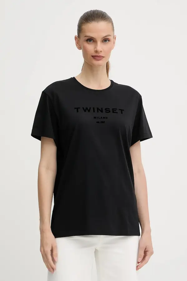Twinset Pamučna majica Twinset